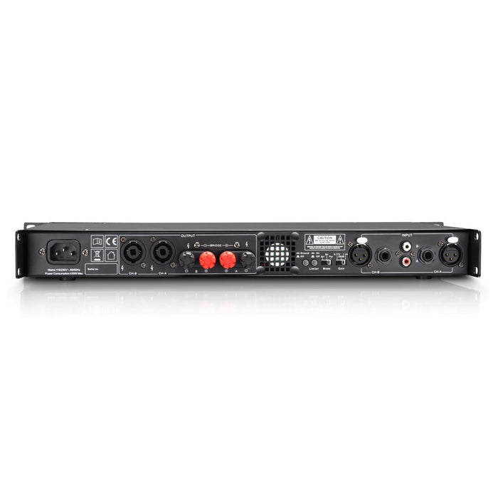 LD Systems XS400PA Power Amplifier Class D 2 x 200 W 4 Ohms (Each)