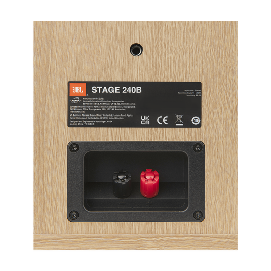 JBL Stage 240B 2-Way 4.5-inch (114mm) Bookshelf Loudspeaker  - Pair