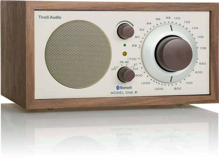 Tivoli Audio - Model One Bluetooth AM/FM Radio - Walnut / Beige / Black / Silver