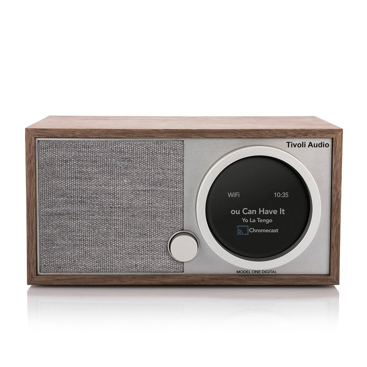 Tivoli Audio - Model One Digital Generation 2 Wi-Fi Streaming Smart Radio - Walnut Grey/White Grey/ Black