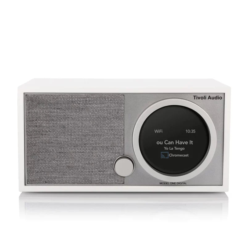 Tivoli Audio - Model One Digital Generation 2 Wi-Fi Streaming Smart Radio - Walnut Grey/White Grey/ Black