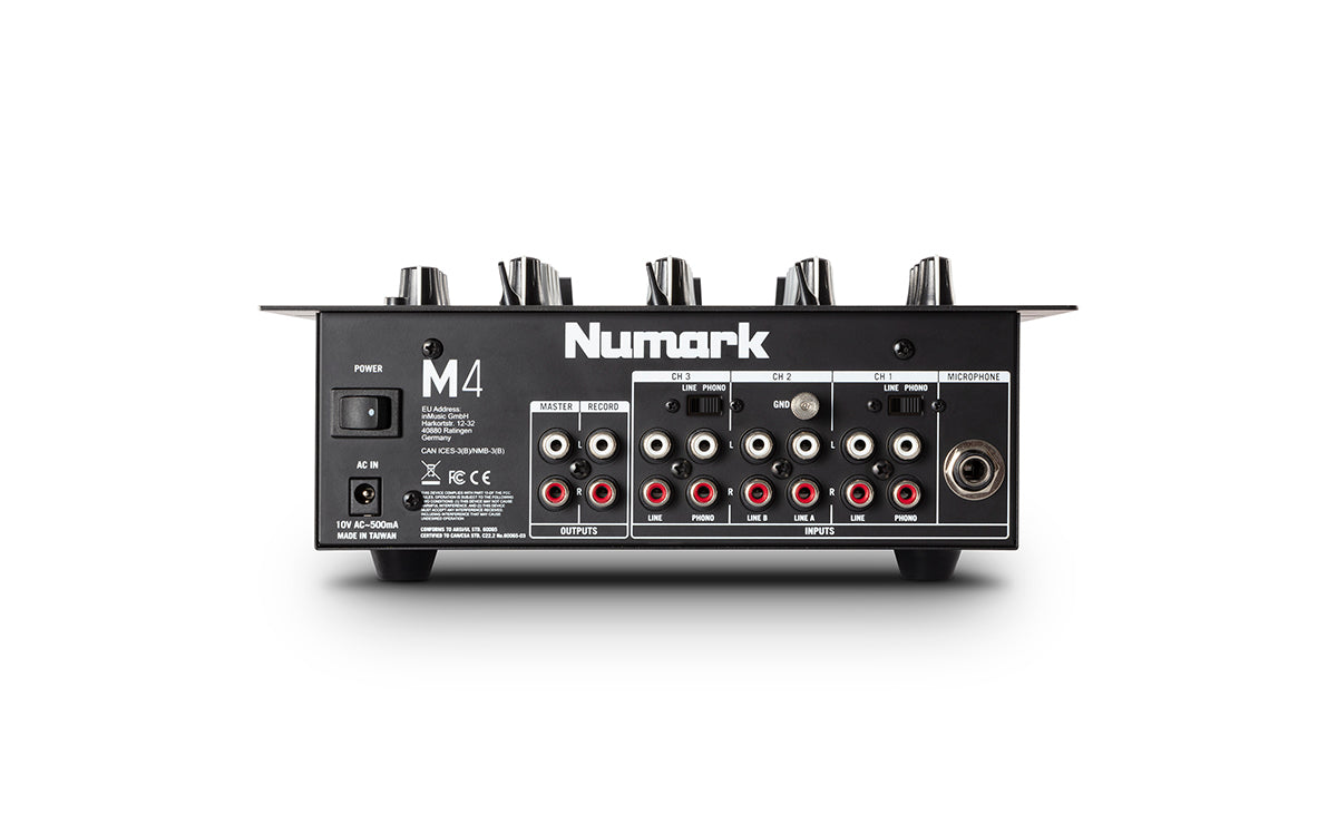 Numark M4 3-Channel Scratch Mixer