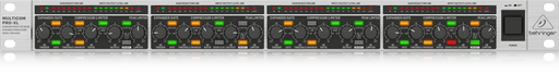 Behringer MULTICOM PRO-XL MDX4600 V2 Reference-Class 4-Channel Expander/Gate/Compressor/Peak Limiter with Dynamic Enhancer and Low Contour Filter