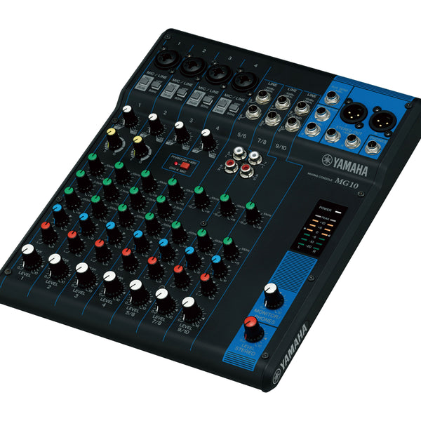 Yamaha MG10 10-Channel Analog Mixer - Each