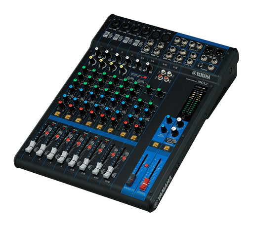 Yamaha MG12 Mixing Console 12-Channel Mixing Console: Max. 6 Mic / 12 Line Inputs - Each