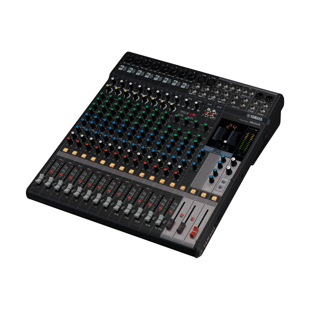 Yamaha MG16X 16 Channel Mixing Console Max. 10 Mic / 16 Line Inputs (i