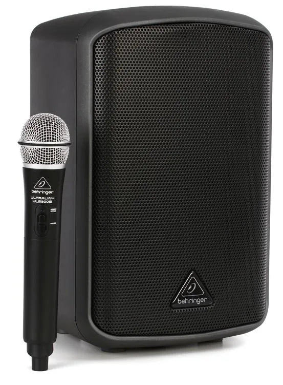 Behringer Europort MPA100BT Battery-powered 100W Speaker with Wireless Handheld Microphone