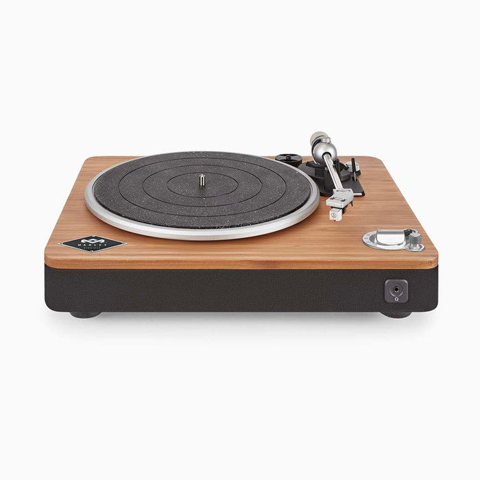 House of Marley Stir It Up Wireless Black Bluetooth Record Player Bluetooth Turntable,