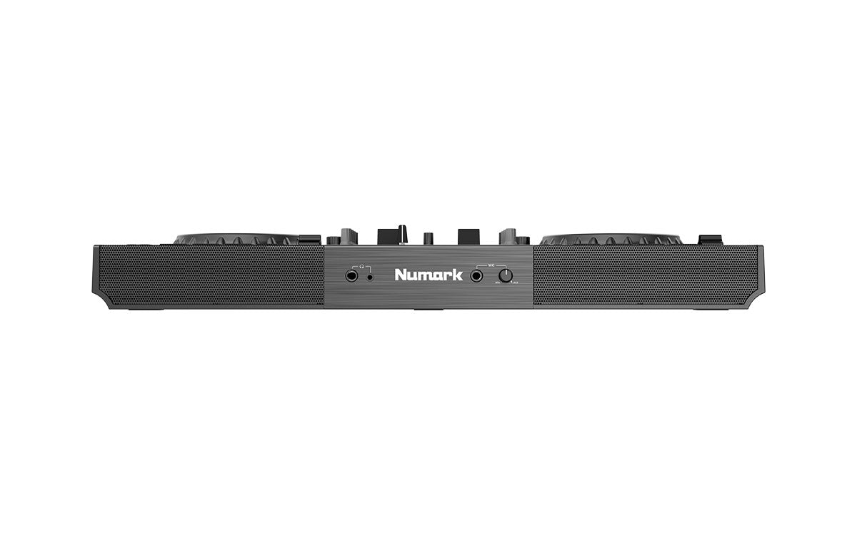 Numark Mixstream Pro Go Battery-Powered Standalone Streaming DJ Controller with Amazon Music