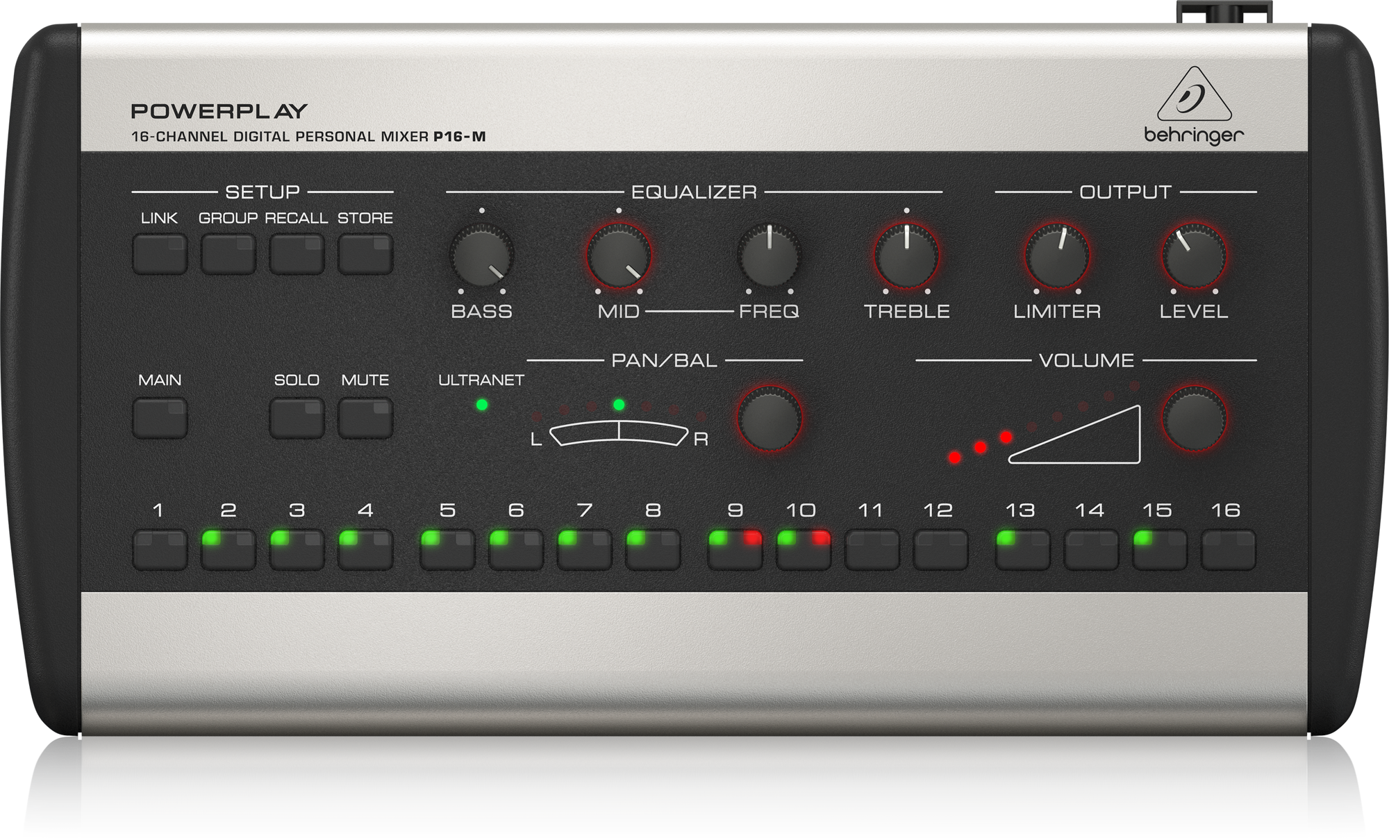 Behringer Powerplay P16-M 16-Channel Digital Personal Mixer