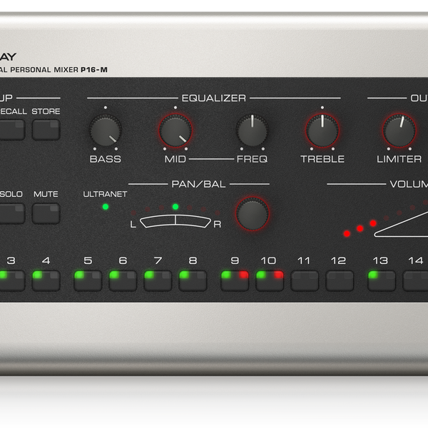 Behringer Powerplay P16-M 16-Channel Digital Personal Mixer