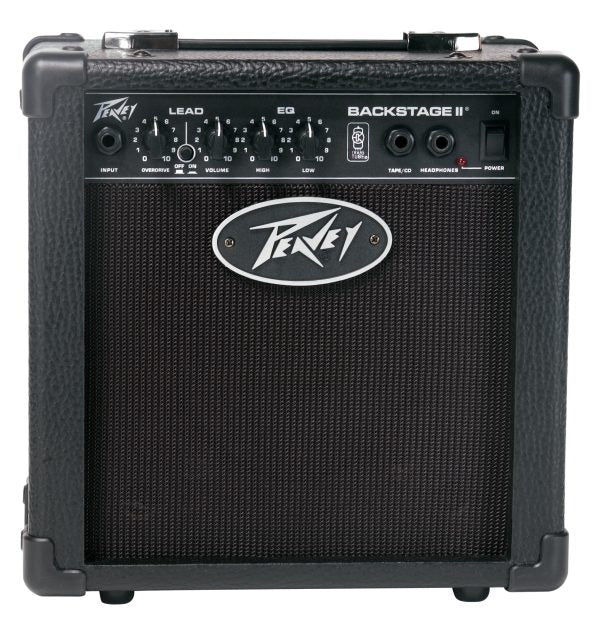 Peavey BackStage® II Compact 10-Watt Guitar Practice Amplifier with TransTube® Distortion, EQ & AUX Input - Audiomaxx India