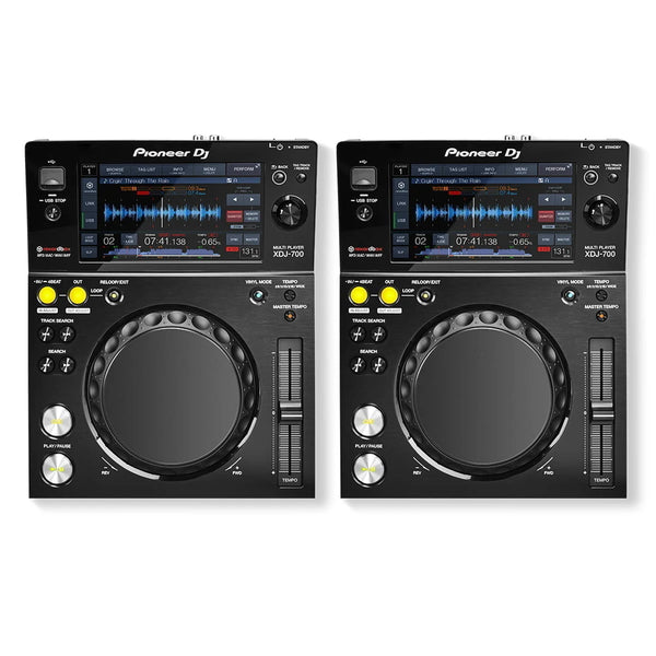 Pioneer XDJ 700 Compact Digital Deck - Rekordbox Compatible - Pair