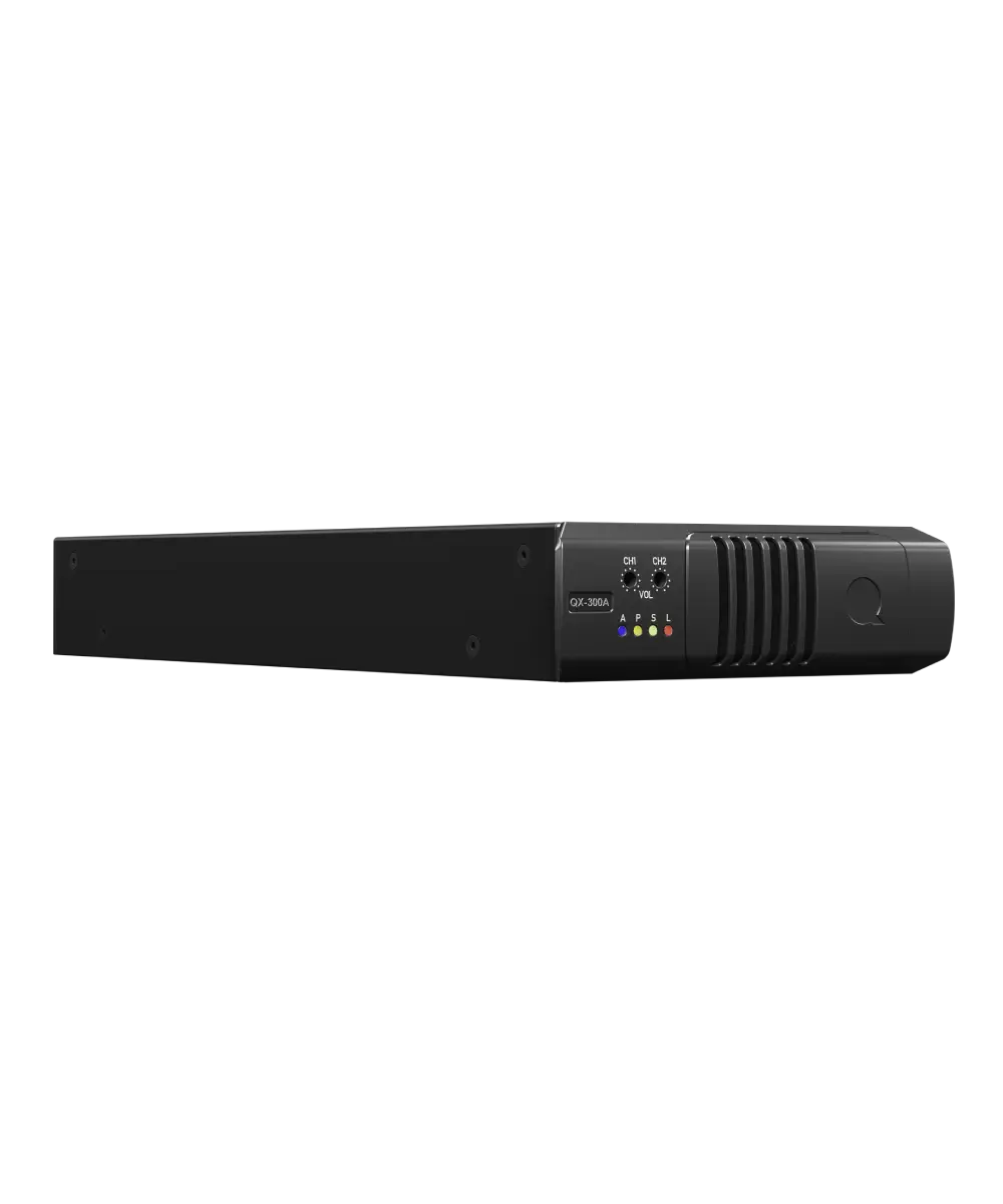 Quest QX300A Professional 300W Active 2-Way Portable PA Loudspeaker with Class-D Amplification & DSP Processing - Audiomaxx India