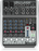 Behringer Xenyx QX602MP3 Premium 6-Input 2-Bus Mixer with XENYX Mic Preamps, British EQ, MP3 Player and Multi-FX