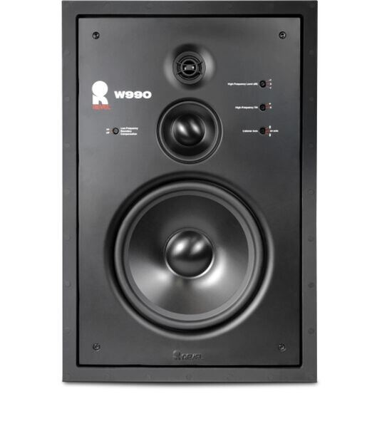 Harman Revel W990 9" Low Distortion In-Wall Speaker, Angle-Adjustable Tweeter With Waveguide - Each