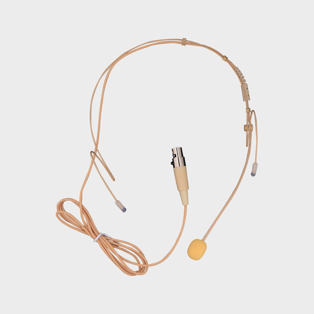 Urban Classic SVF 222080 Dual Bodypack Wireless Microphone System with Dual Head Mics, UHF Transmission, 100+100 Channels, HISS Noise Cancellation and 90m Coverage for Professional Hands-Free Audio Applications