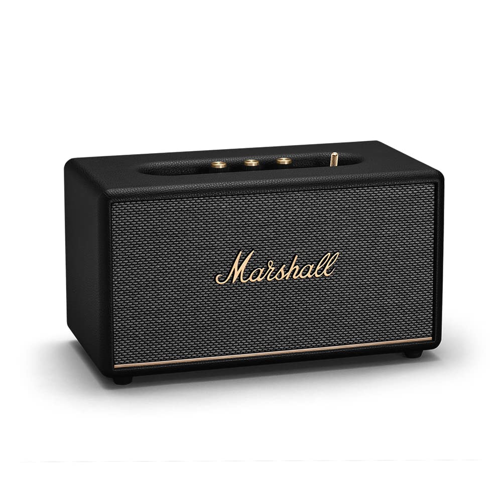 Marshall Stanmore III Wired Connectivity Home Speaker with Bluetooth 5.2 & RCA or 3.5mm Input