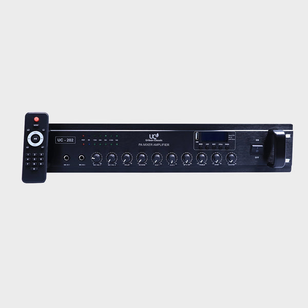 Urban Classic UC 202 400W Mixer Amplifier with Stereo Output, Bluetoot