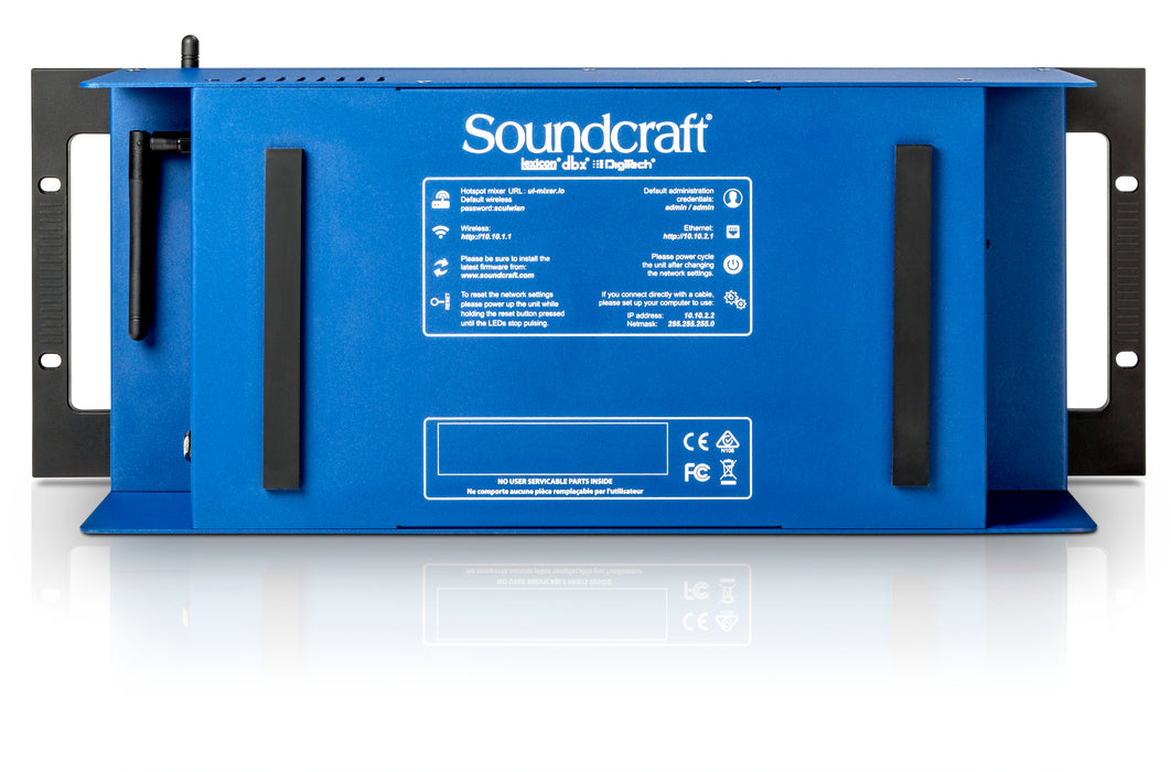 Soundcraft - Ui24R 24-Ch. Digital Mixer / USB Multi-Track Recorder With Wireless Control