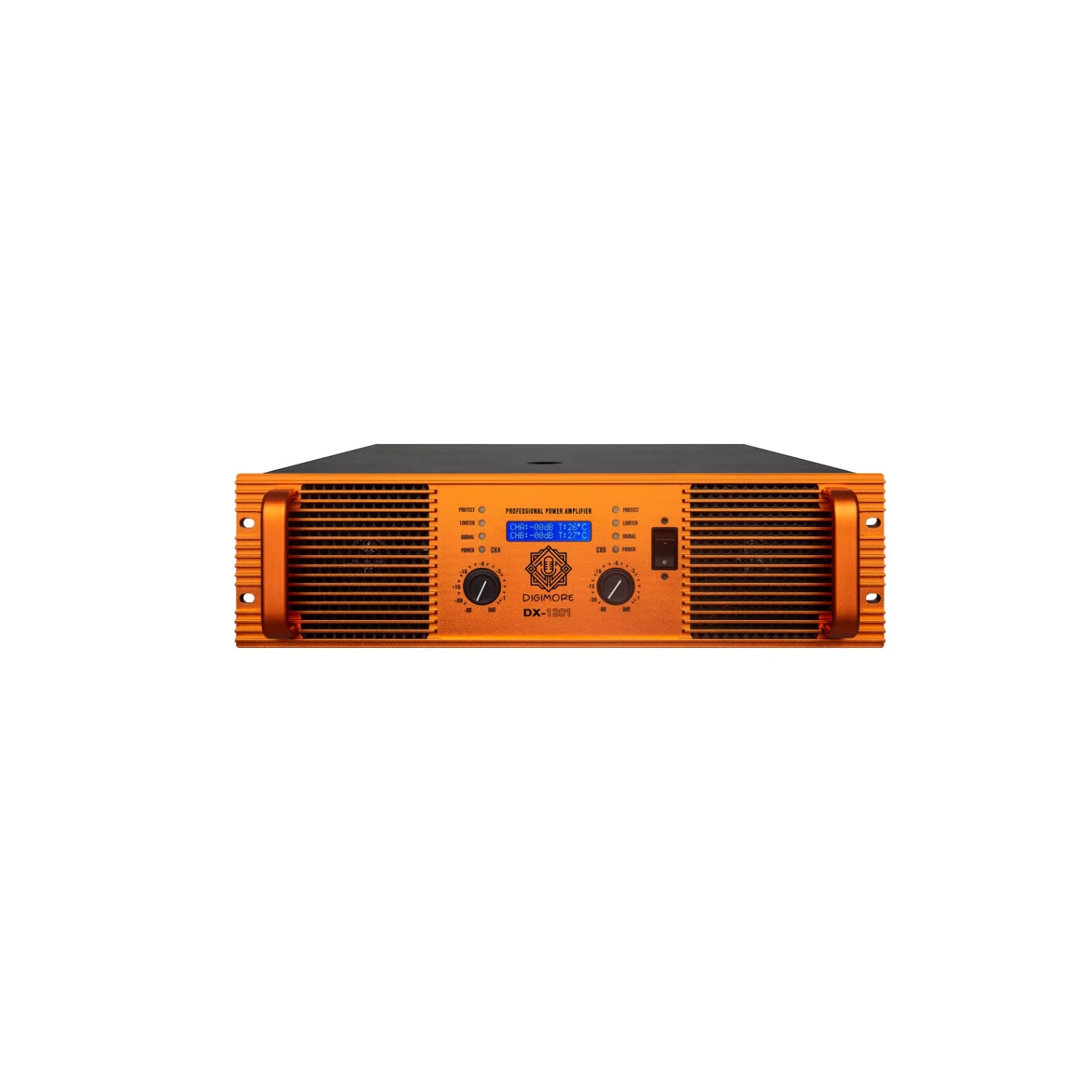 Digimore DX-1201 5600W Class-H 2-Channel Amplifier for High-Power Professional Audio Performance