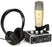 Behringer U-Phoria Studio Complete Recording/Podcasting Bundle with USB Audio Interface, Condenser Microphone, Studio Headphones and More