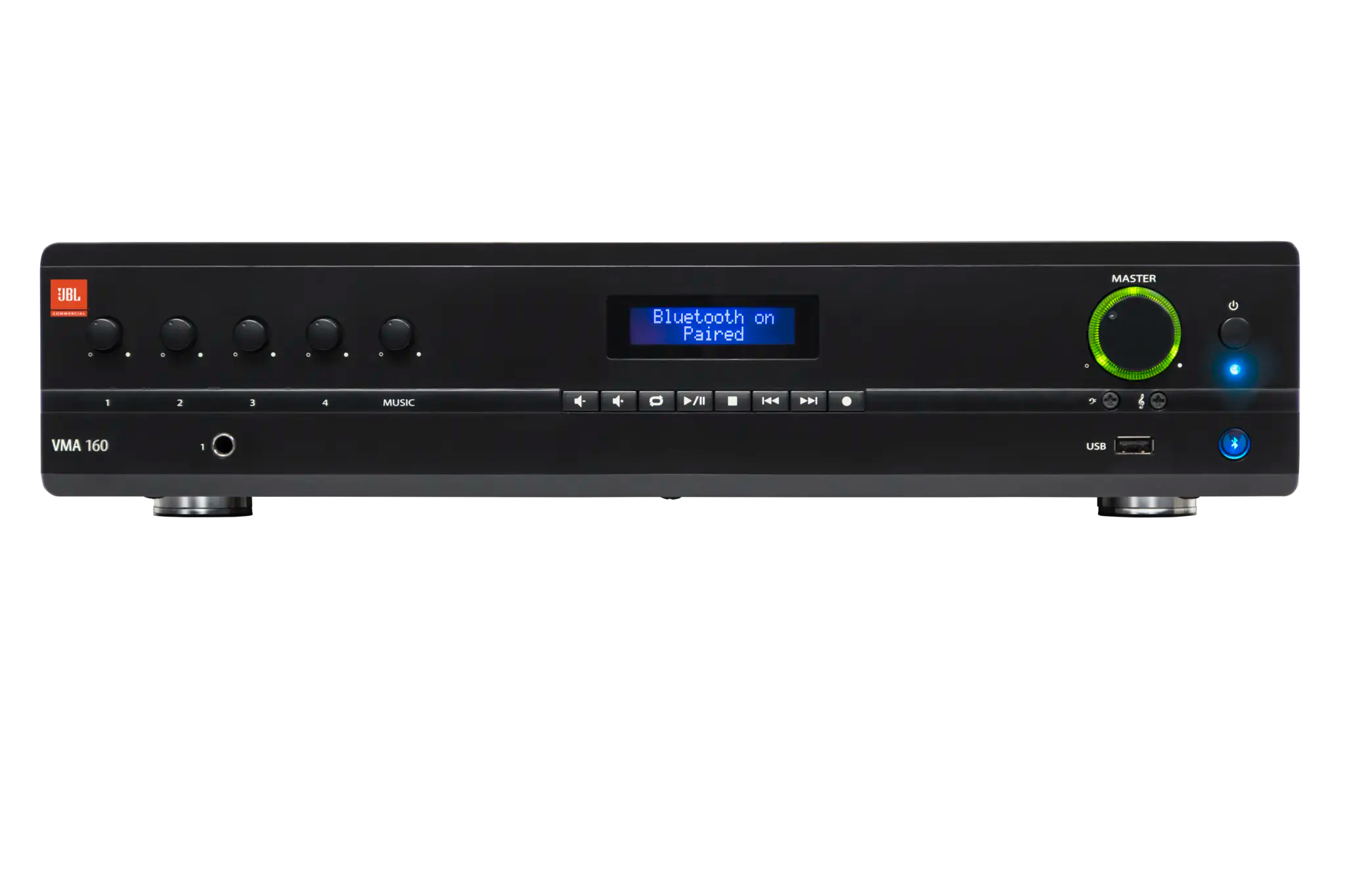 JBL VMA 160 - 60W Output  5 input 70v / 100v Line Mixer/Amplifier