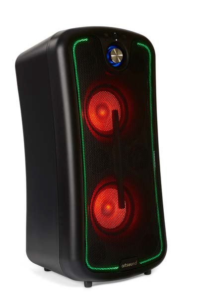 Artsound PWR09 6.5" 2-Way 160W  Karaoke Bluetooth Speaker