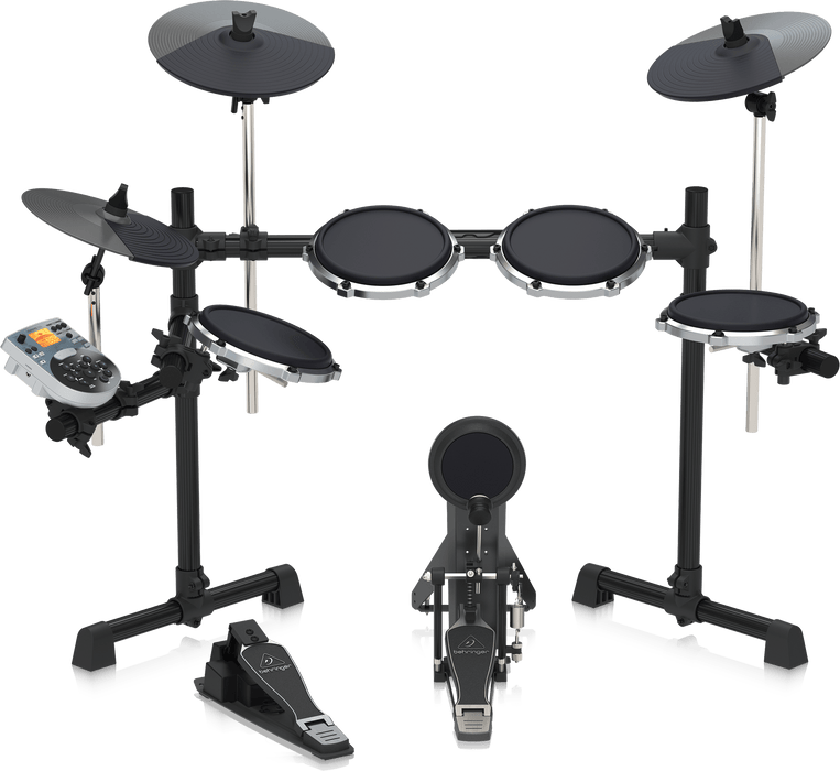 Behringer XD80USB High-Performance 8-Piece Electronic Drum Set with 175 Sounds, 15 Drum Sets, LCD Display and USB/MIDI Interface