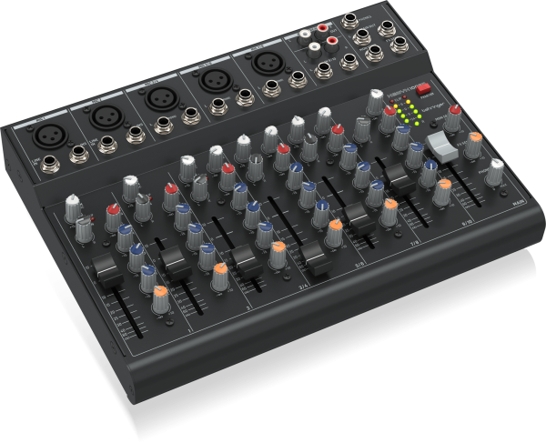 Behringer XENYX 1002SFX Premium Analog 10-Input Mixer with USB Streaming Interface and Klark Teknik Effects - Each