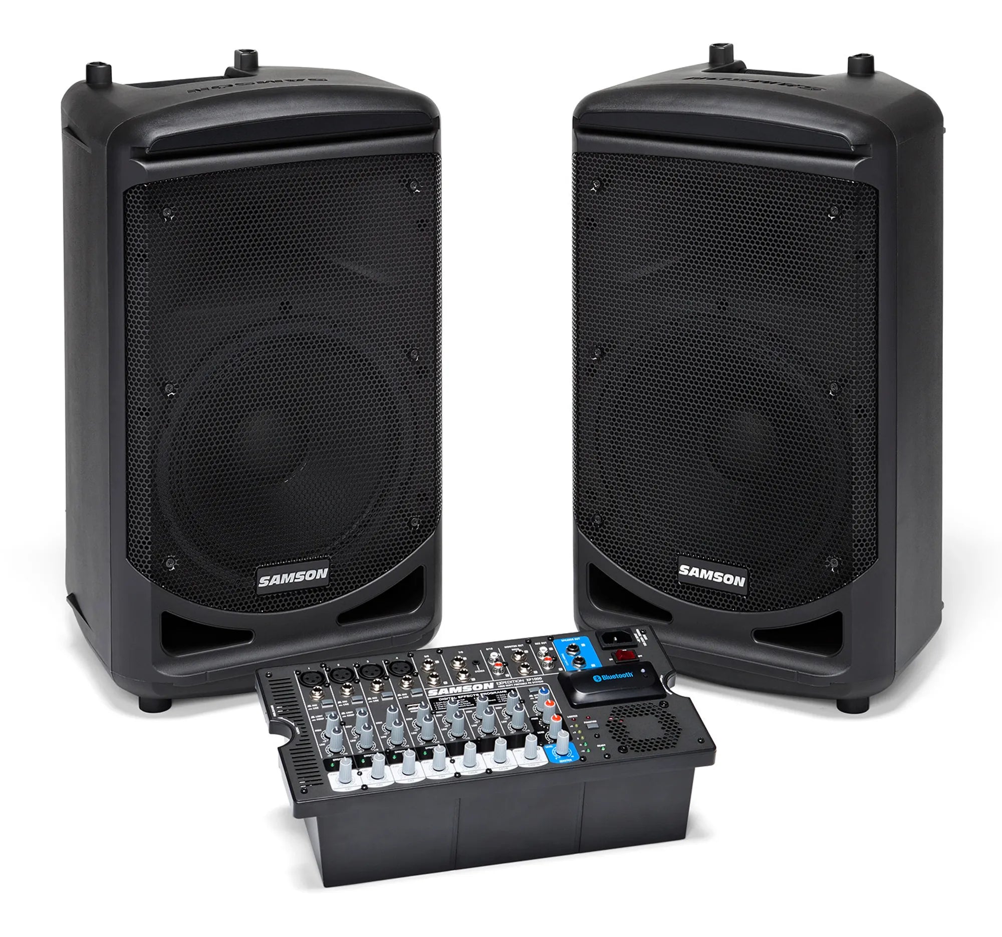 Samson Expedition XP1000 1000-Watt Portable PA System - Set