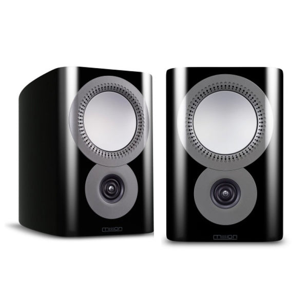 マニフレックス Mission ZX-1 2-Way Bookshelf Speaker Bass Reflex - Pair
