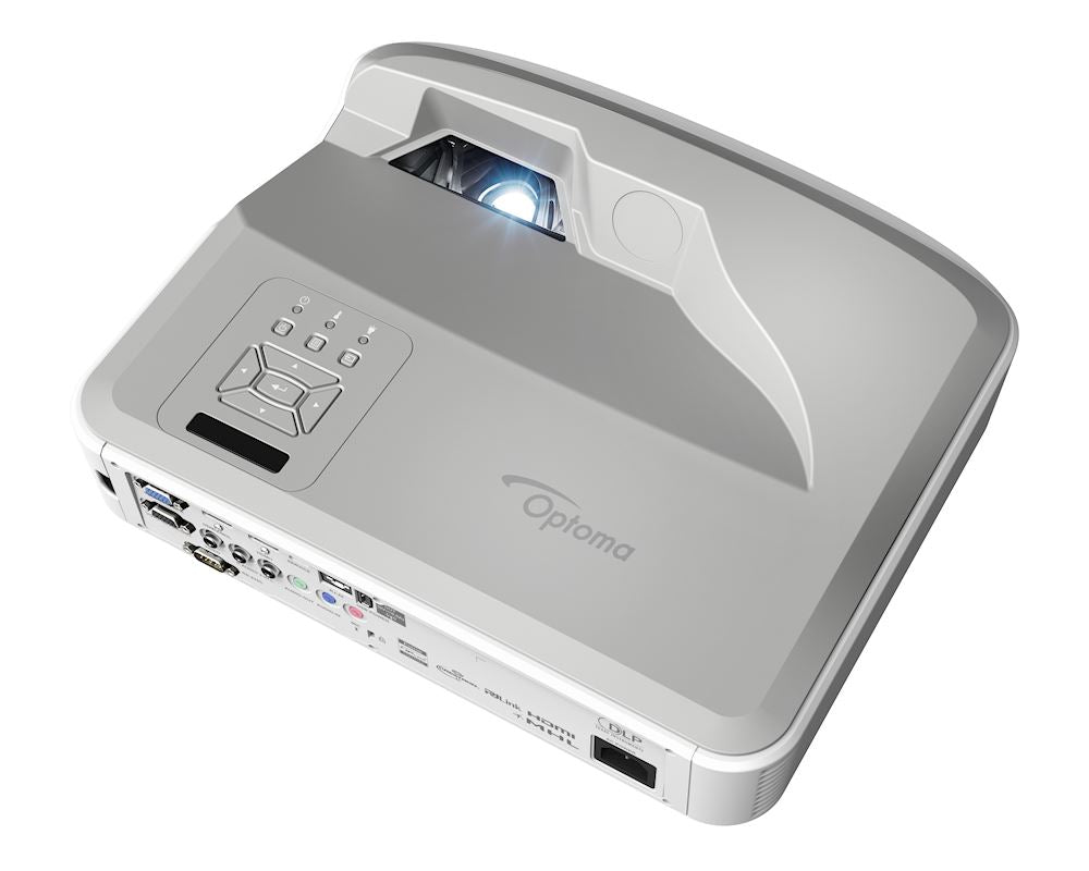 Optoma ZU500USTe High brightness WUXGA Ultra Short Throw Laser Projector - Each