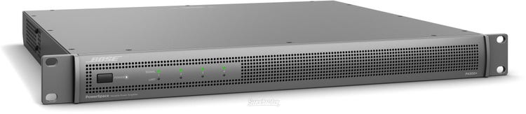 Bose POWERSPACE P4300 Power Amplifier 4 x 300W Low-/High-impedance with DSP, Auto-standby, and Opti-voice Paging - Each