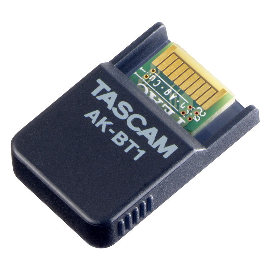 TASCAM AK-BT1 Bluetooth Adapter for Wireless Remote Control & Timecode Sync with Compatible Recorders