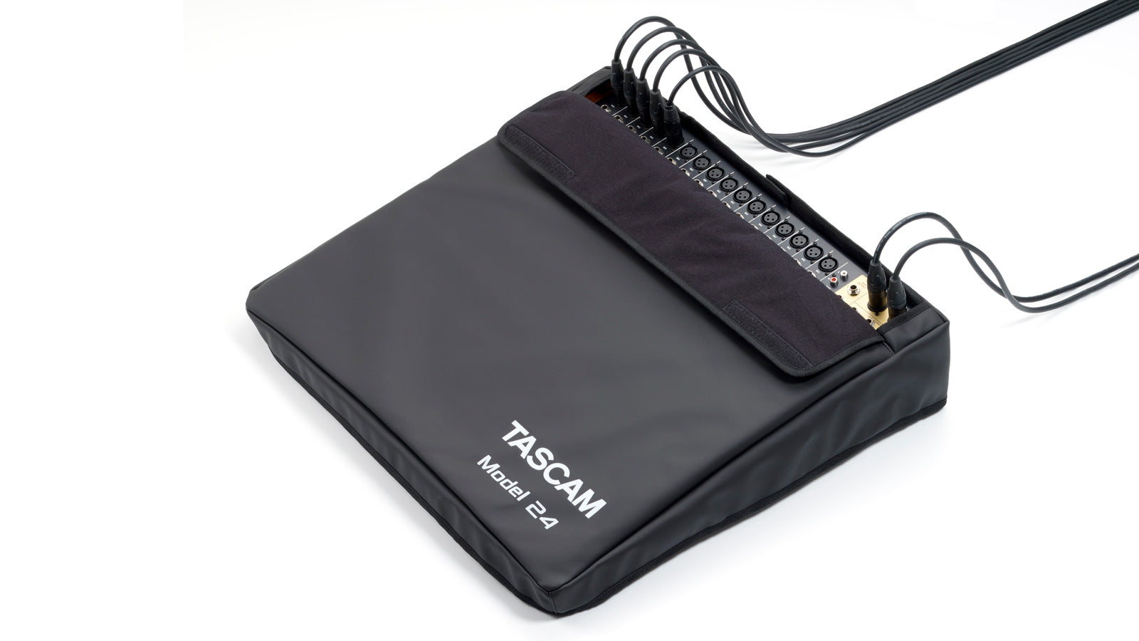 TASCAM AK-DC24 Protective Dust Cover for Model 24 Mixer/Recorder with Cable Access Flap