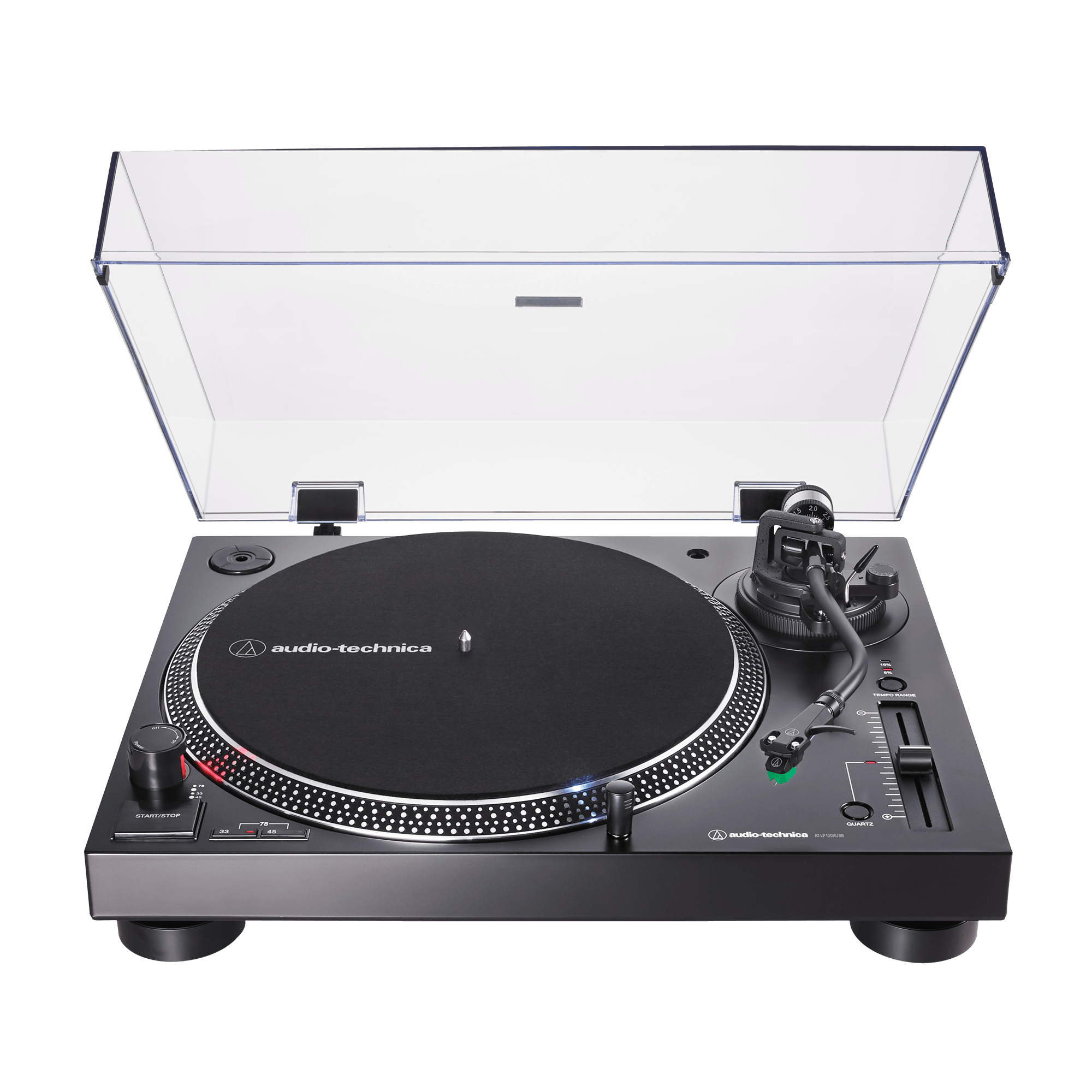 Audio-Technica AT-LP120XUSB Direct-Drive Turntable (Analog & USB) - Black