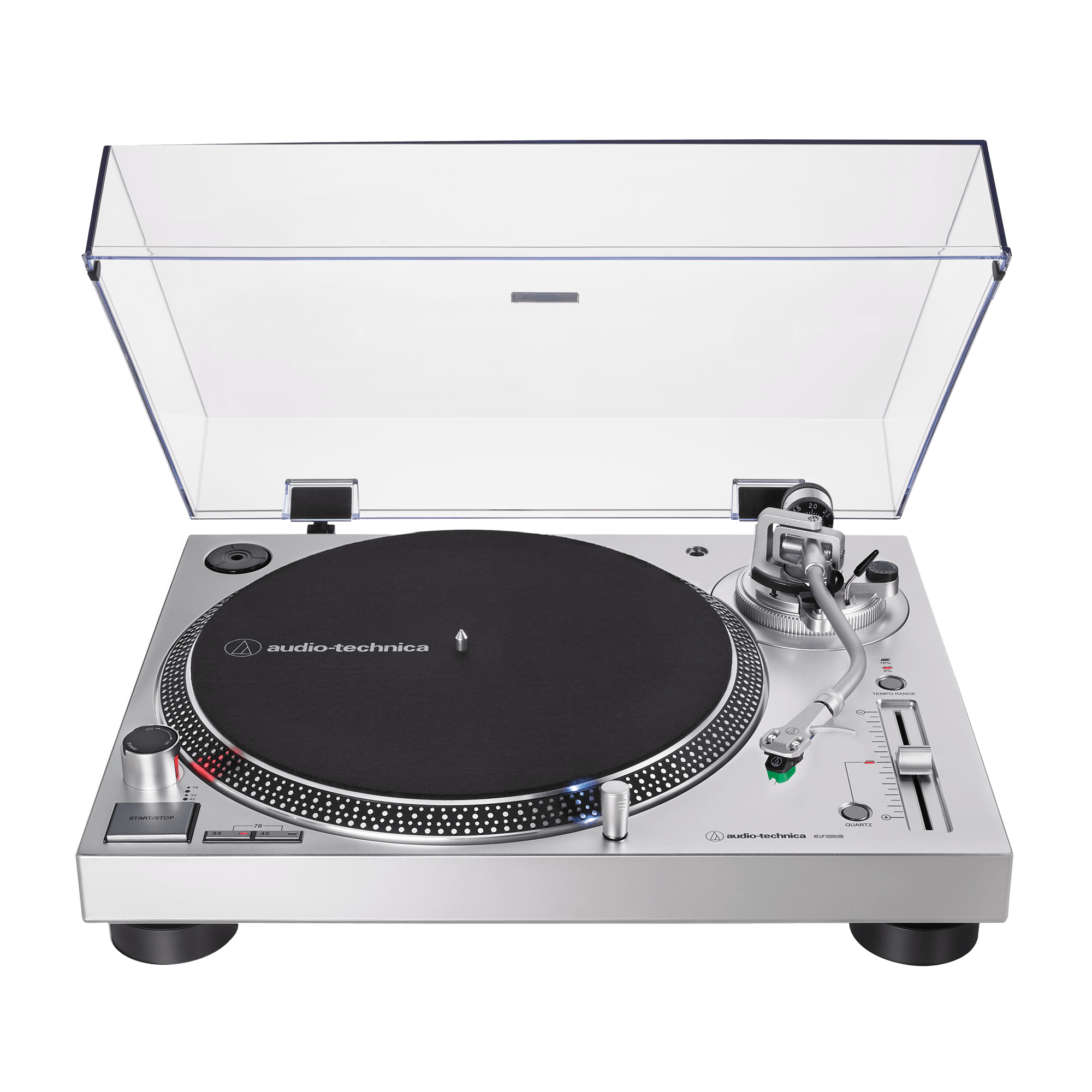 Audio-Technica AT-LP120XUSB Direct-Drive Turntable (Analog & USB) - Black