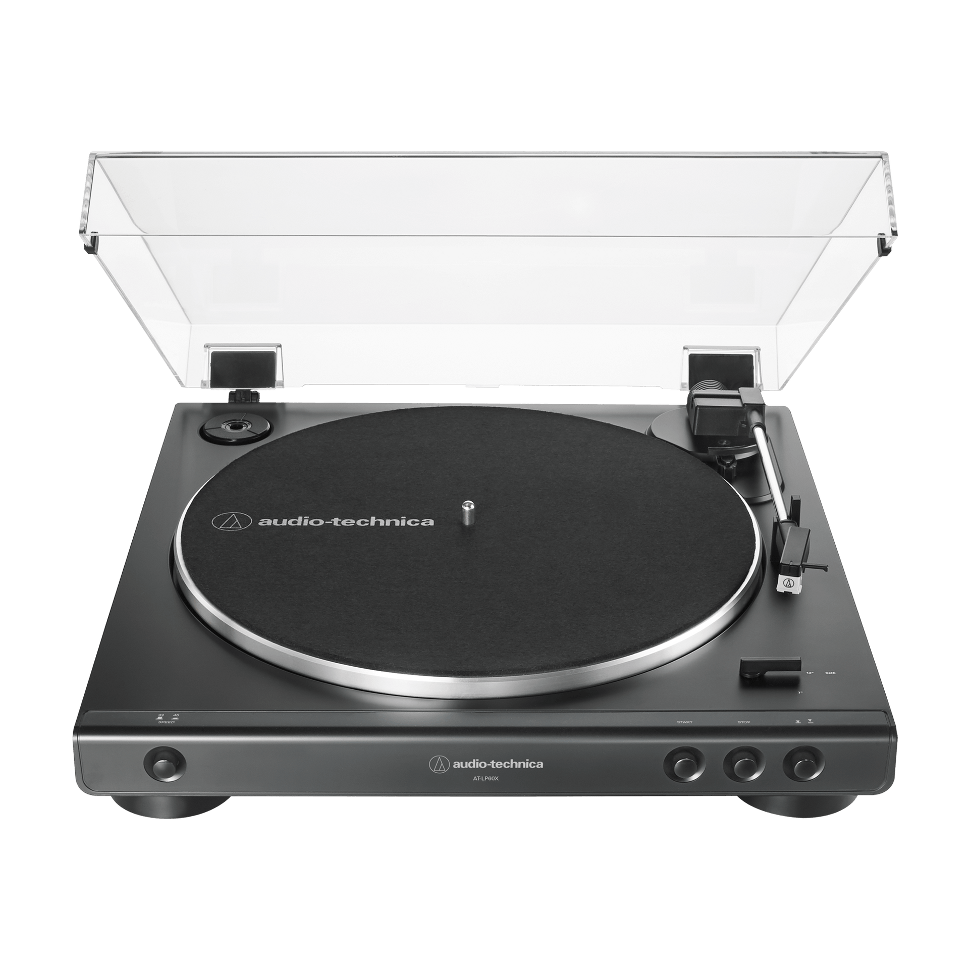 Audio-Technica AT-LP60X Fully Automatic Belt-Drive Turntable - Black