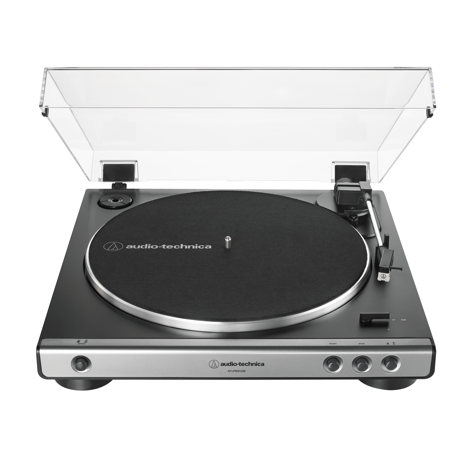 Audio-Technica AT-LP60XUSB Fully Automatic Belt-Drive Turntable (USB & Analog) - Black