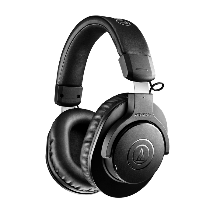 Audio-Technica - ATH-M20XBT Wireless Over-Ear Headphones - Black