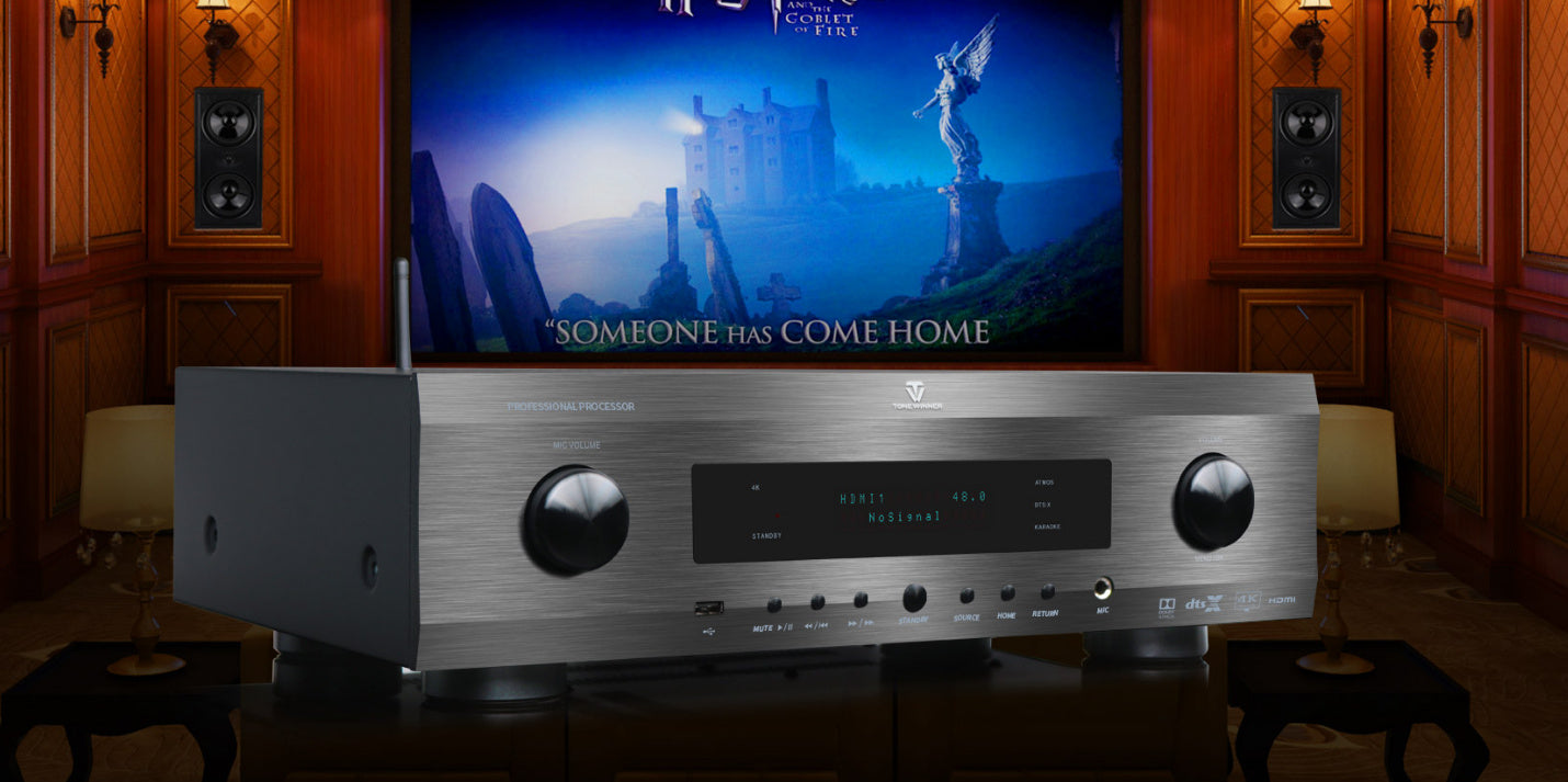 Tonewinner AT-200 Dolby Atmos 7.1.4 Decoding AV Pre Amplifier -Each