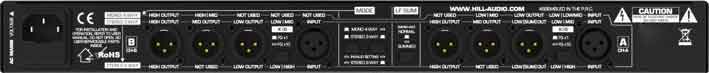NX Audio AX-340 – Professional Active Crossover with Limiter and Delay