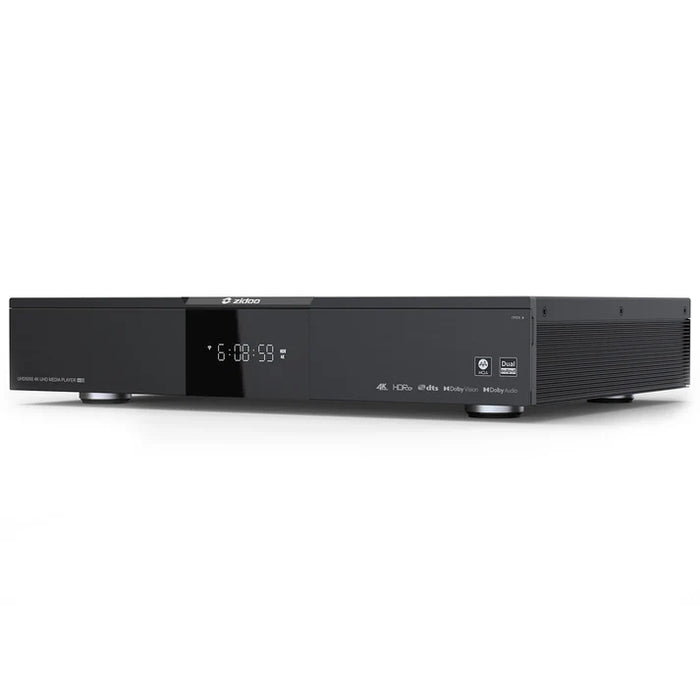 Zidoo  UHD5000 High-End 4K Media Player with Extensive Features- Each