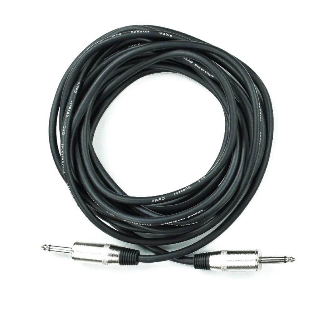 Hand Made 6.35mm Phono To Phono - Male To Male Jack Instrument / Audio Cable  Size / Quality As Per Order