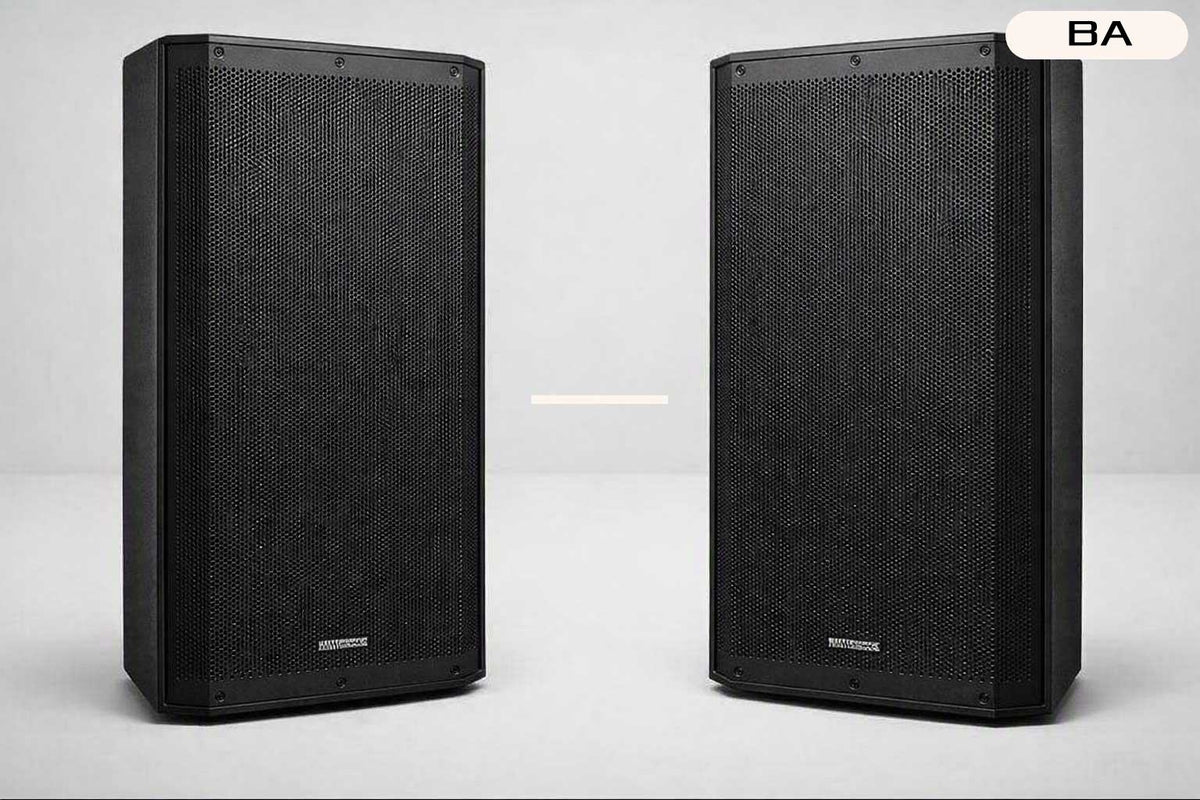 BRITISH ACOUSTICS XP 8H Premium 8‑inch Active Power Speaker System (Pair)