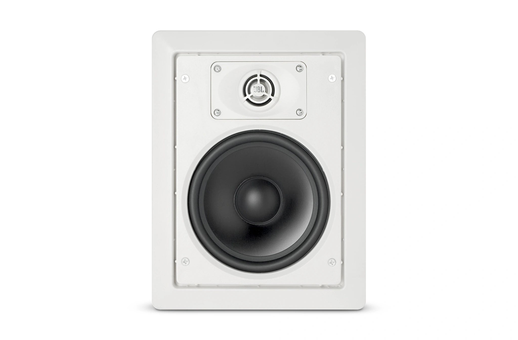 JBL Control 126WT Premium In-Wall Loudspeaker with 70/100V Transformer for Discreet Commercial Audio Installations