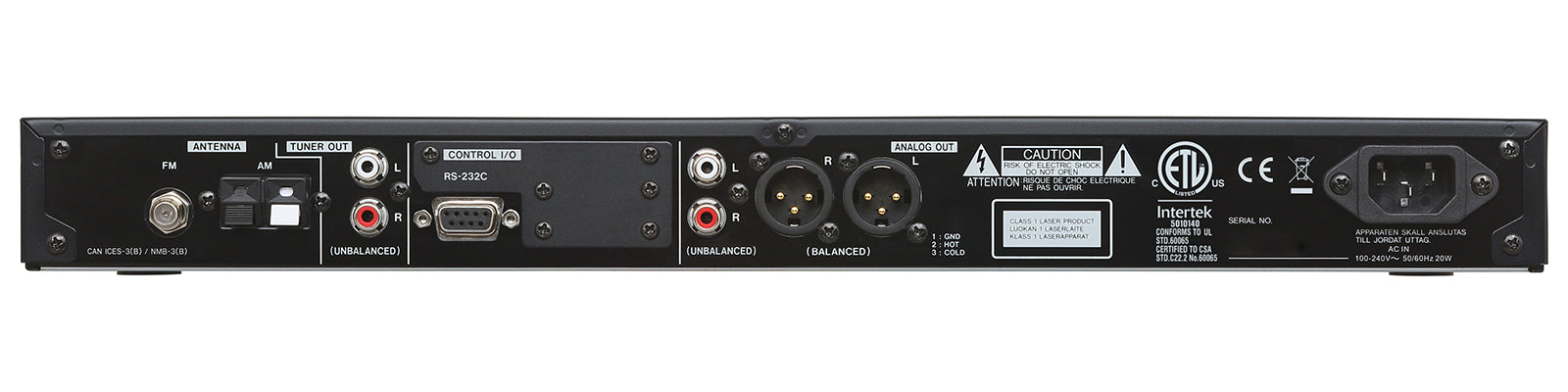 TASCAM CD-400U Professional CD / Memory Media Player with Bluetooth & Tuner (1U Rackmount)