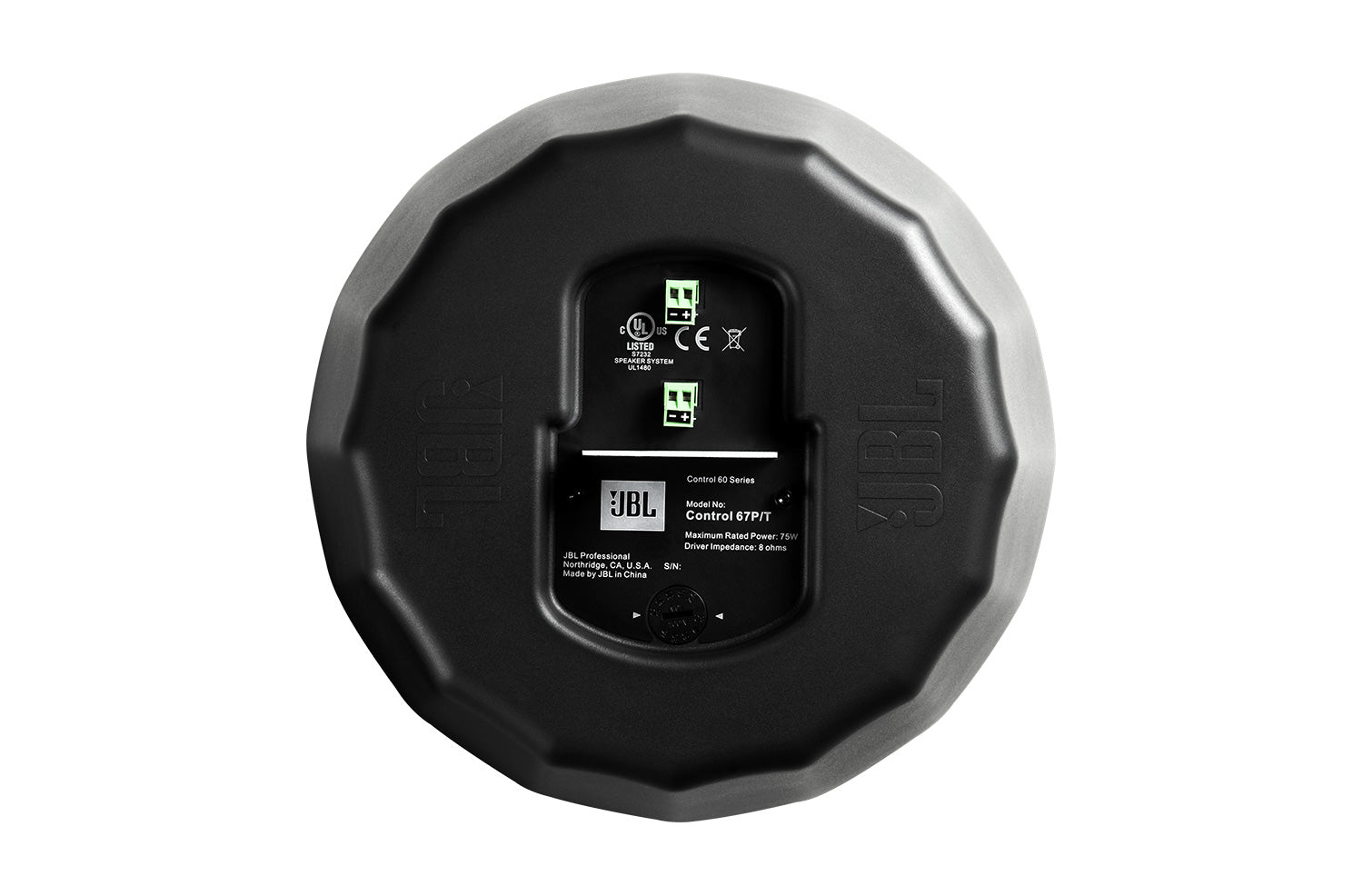 JBL Control C67P/T Extended Range Full-Range Hanging Pendant Speaker J