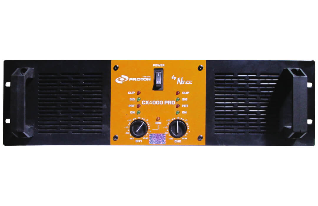 NX Audio CX4000 PRO  3400W Power Amplifier - Each